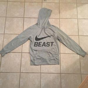 Nike Beast Grey Hoodie S